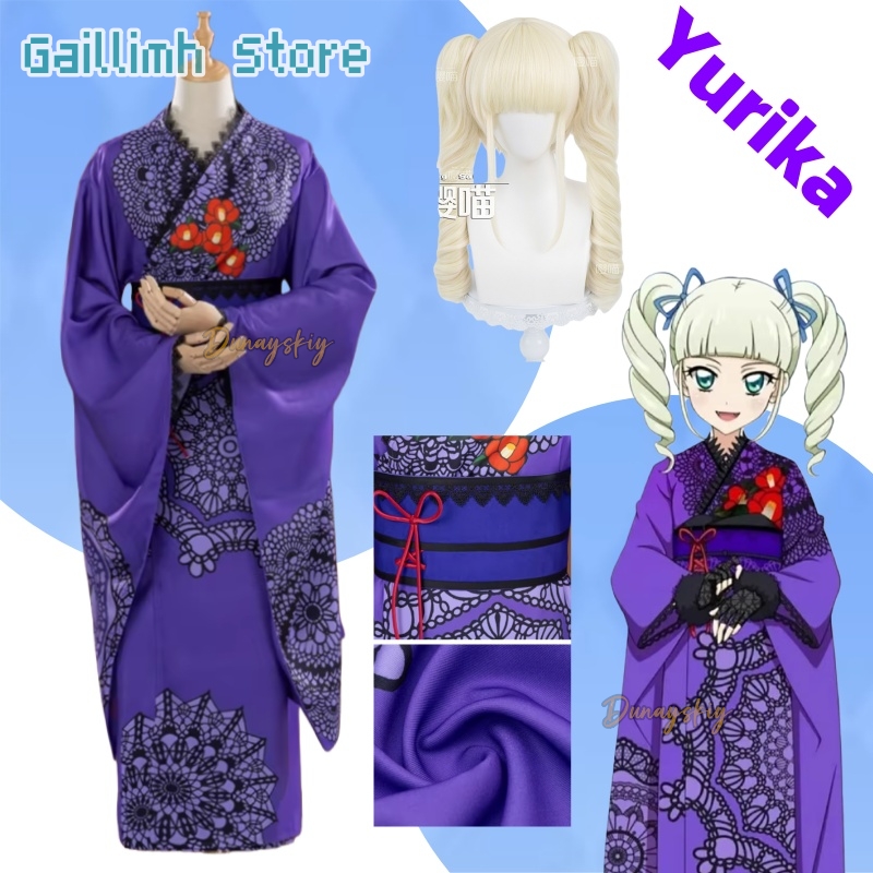 Cosplay Prop Patterns - Aikatsu! Costume de Cosplay Kimono Yurika