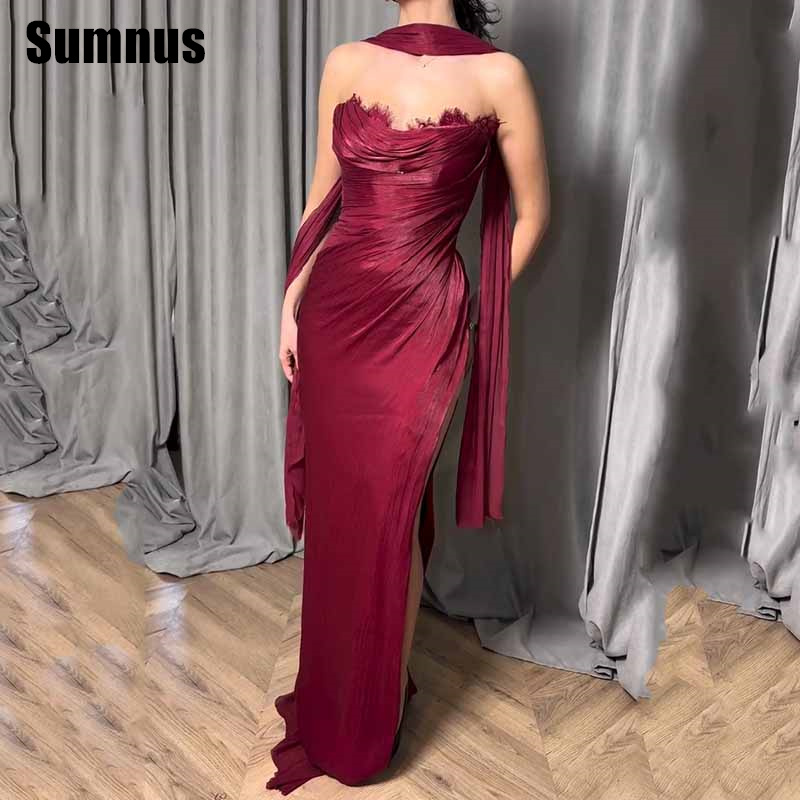 Briar Cosplay Prop - Sumnus charmante sirène bordeaux robe de