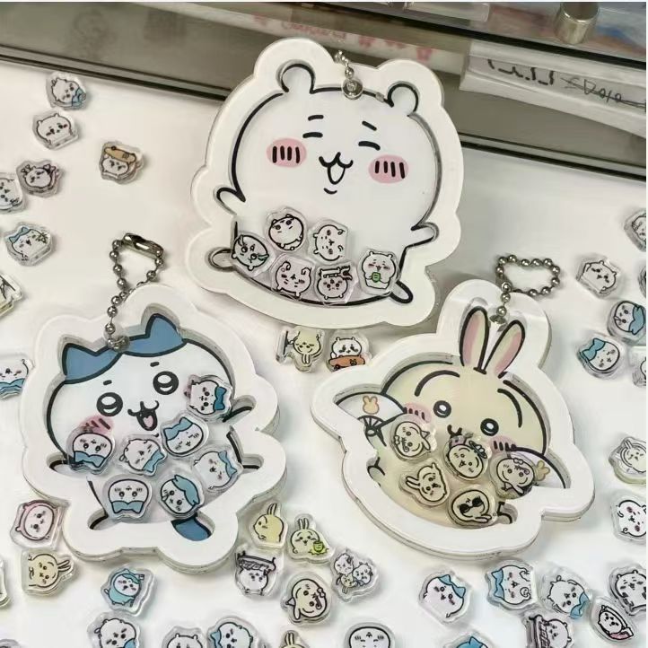 Acrylic Cosplay Prop - Porte-clés en acrylique JiiKawa, breloque mignonne