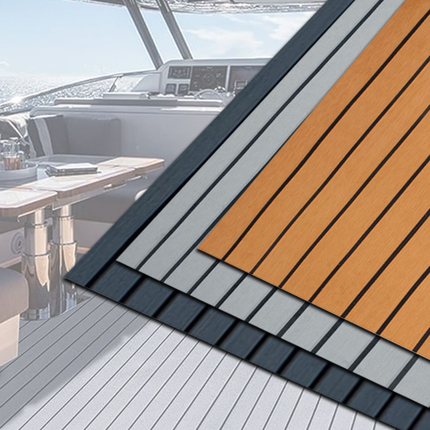 Eva Foam Sheet - Tapis Nautique en EVA, Revêtement de