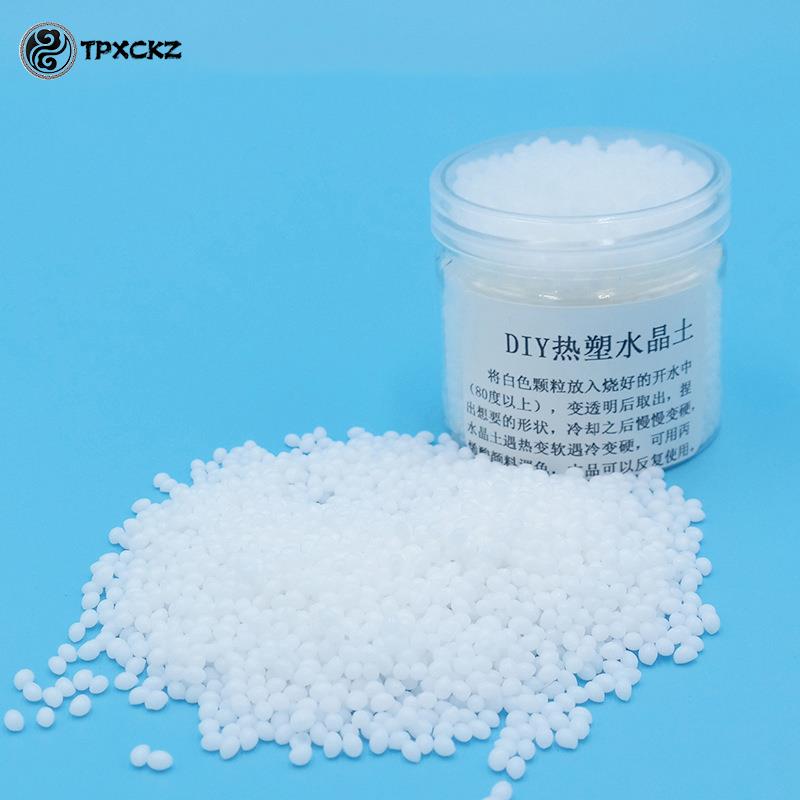 Thermoplastic Pellet - Granulés de Polymorphe Thermoplastique Blanc Aka,