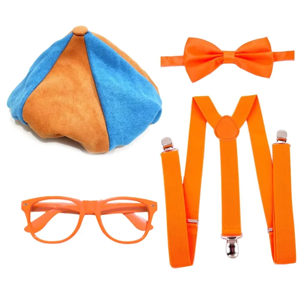 Cosplay Prop Bow - Costumes de Cosplay d'ingénieur, lunettes Orange,