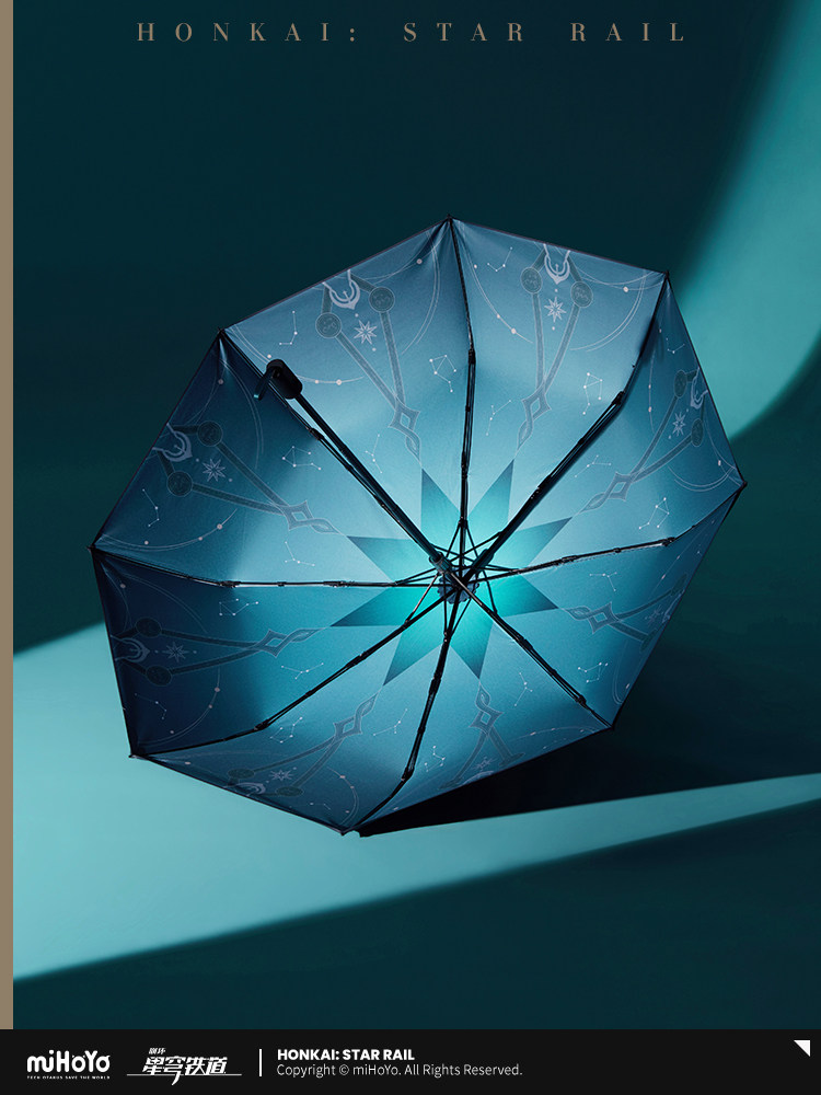 Anaxa Cosplay Prop - Parapluie pliable authentique MiHoYo Honkai Star