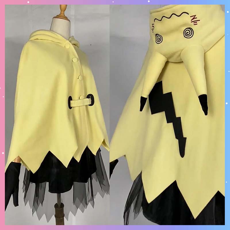Cosplay Fire Prop - Costume de cosplay Mimikyu, vêtements d'anime