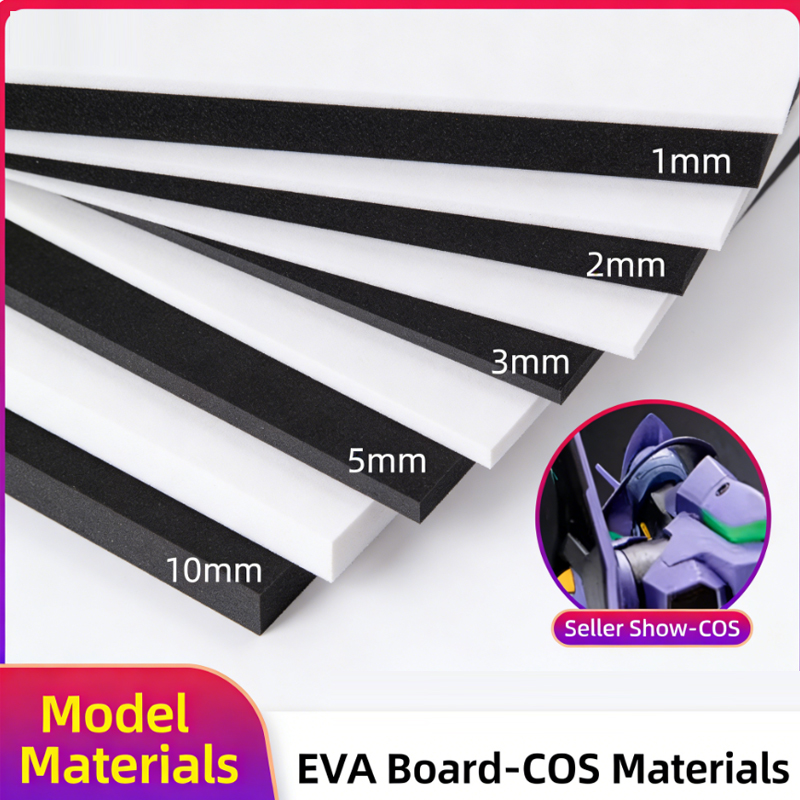 Cosplay Props Eva Foam - Matière première en mousse EVA noire