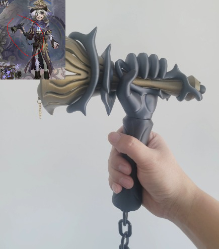 Cosplay Prop 3D Print - Accessoire de cosplay Identity V Investigateur