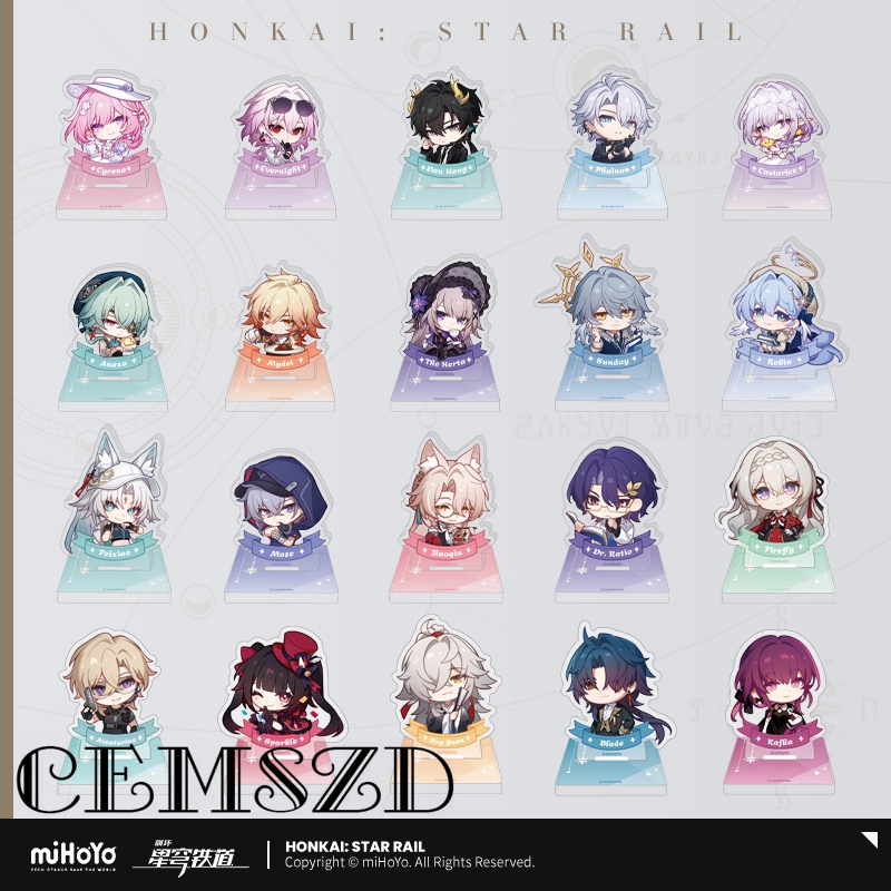[Authentique] Jeu Honkai Star  - Acrylic Cosplay Prop avis et prix