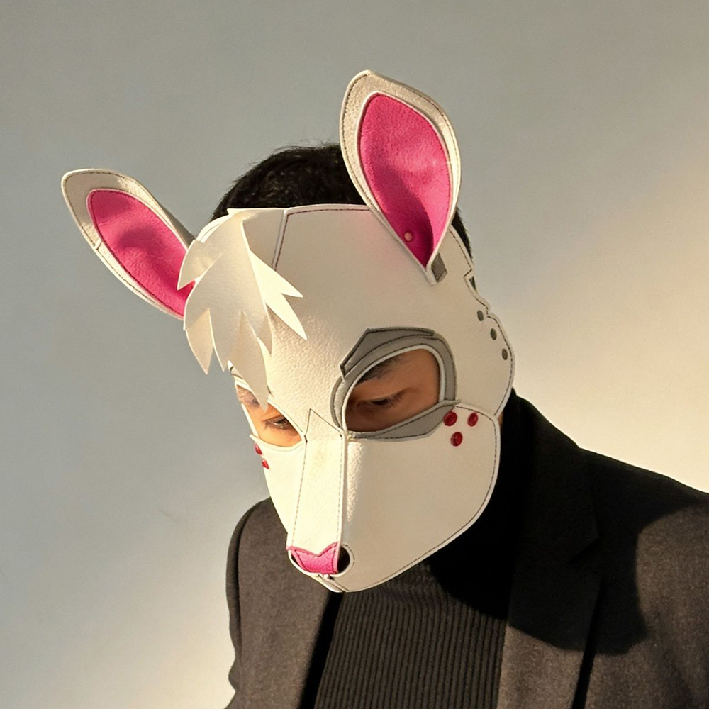 Masque de lapin punk blanc en  - Cosplay Prop Patterns avis et prix