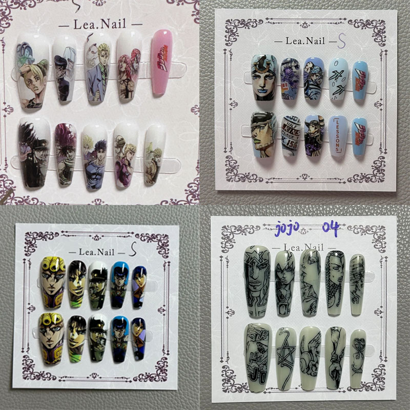 JOJO Nail Art étudiant Anime d - Cosplay Fire Prop avis et prix