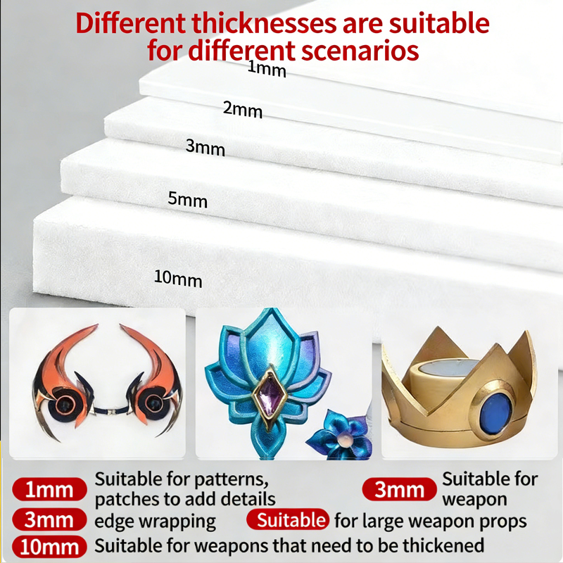 Matériau en feuille de mousse  - Cosplay Props Eva Foam avis et prix