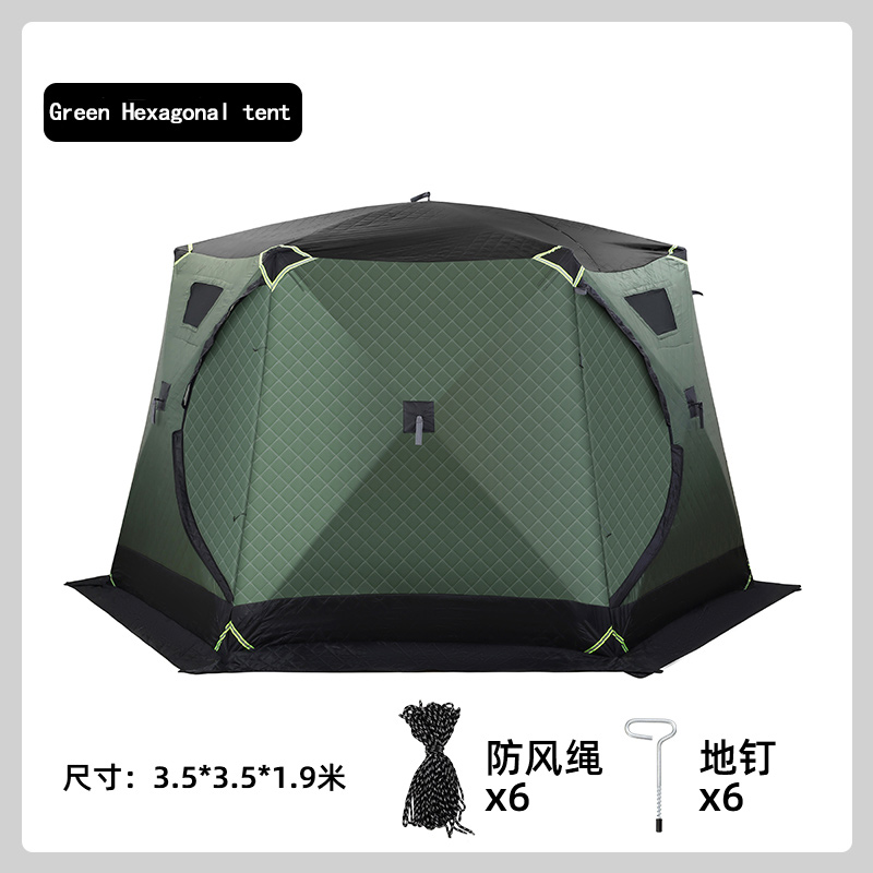 Tente de camping d'hiver hexag - Thermoplastic Pellet avis et prix